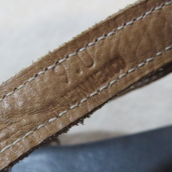 Bed Stu Bed|Stü Miya Leather Sandals - Size 9 - Pewter/Graphite Distressed - Picture 12 of 13